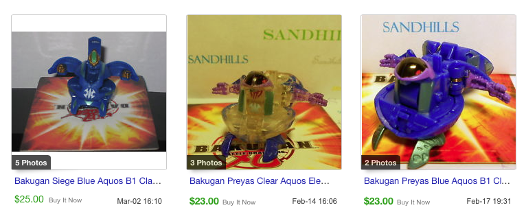 bakugan worth money